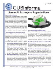 Llamar al Extranjero - Citizens Utility Board