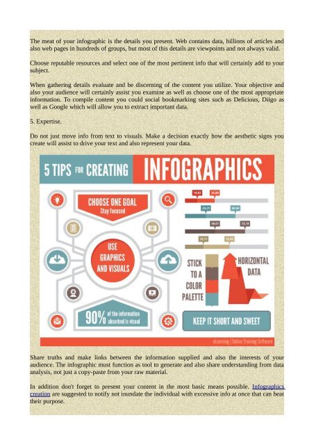 Tips to Create Better Infographics