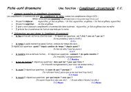 Les complÃ©ments circonstanciels.