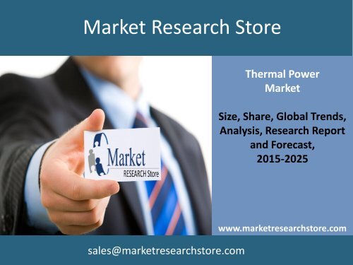 Thermal Power in South Africa Market  2025 - Capacity, Generation