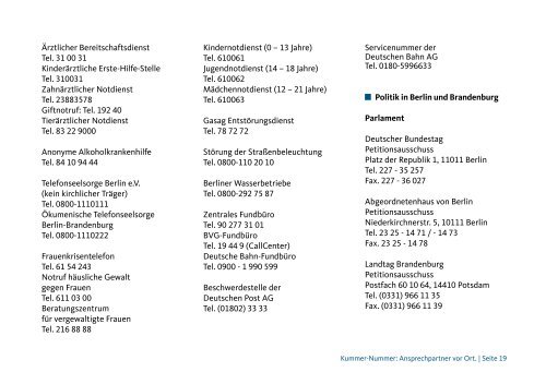 Kummer-Nummer: 23 25 - 28 37. Der Leitfaden. - CDU-Fraktion ...