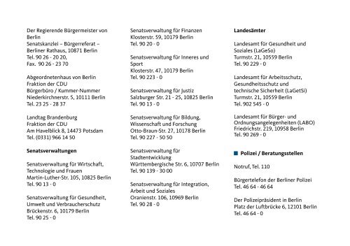 Kummer-Nummer: 23 25 - 28 37. Der Leitfaden. - CDU-Fraktion ...