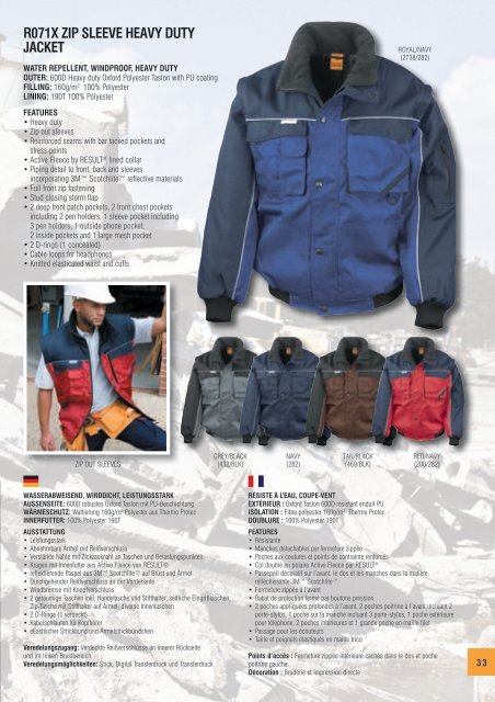 Result Workwear - Themenspecial