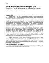 System Noise-Figure Analysis for Modern Radio Receivers: Part 1 ...