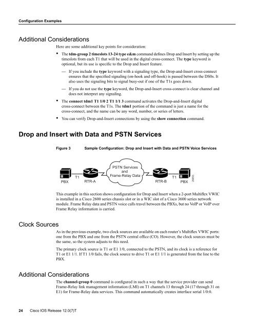 Configuring 1- and 2-Port T1/E1 Multiflex Voice/WAN ... - docs.mind.ru