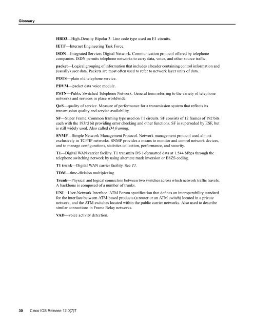 Configuring 1- and 2-Port T1/E1 Multiflex Voice/WAN ... - docs.mind.ru