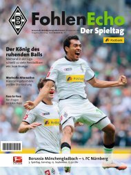 1. FC Nürnberg - Borussia Mönchengladbach