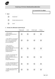 Evaluering af arbejdsmiljÃ¸uddannelsen pÃ¥ 22 timer