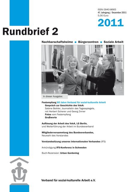 Rundbrief 2 2011 - Verband für sozial-kulturelle Arbeit eV