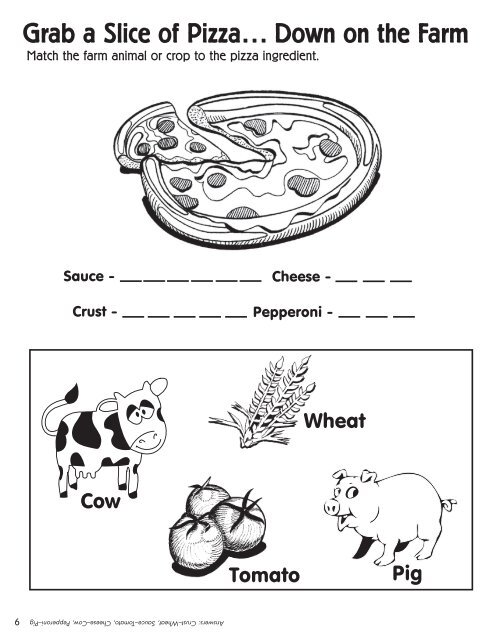 My Farm Activity Book - Maryland Department of Agriculture