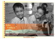 Newsletter Issue 7 - Isha Vidhya