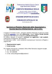 C.U. N.88 del 26.9.2012 - ASD Torregrotta Calcio