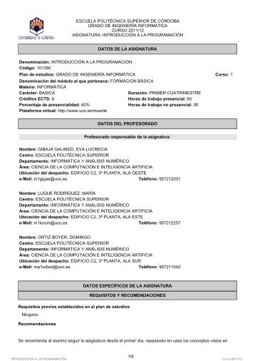 1/6 escuela politÃ©cnica superior de cÃ³rdoba grado de ingenierÃ­a ...