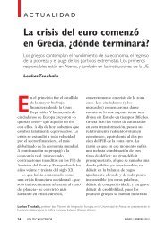 La crisis del euro comenzó en Grecia - Revistas Culturales