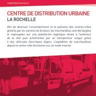 CENTRE DE DISTRIBUTION URBAINE - Centre-Ville en Mouvement