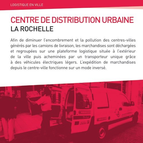 CENTRE DE DISTRIBUTION URBAINE - Centre-Ville en Mouvement