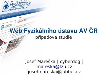 web_fzu.pdf-josef-mareska - Drupal.cz