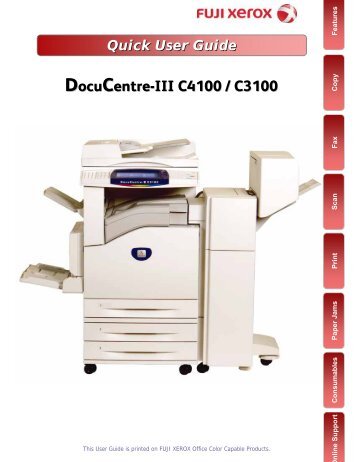 DocuCentre - III C4100/3100 - Fuji Xerox Malaysia