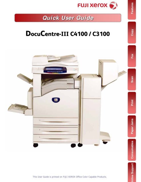 Docucentre Iii C4100 3100 Fuji Xerox Malaysia