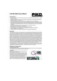 # 36190 PIKO Sound Modul