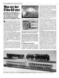 BR 82 und ein Rückblick, Eisenbahn Magazin 11 - Piko
