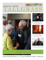 Tallgrass, May-July 2015