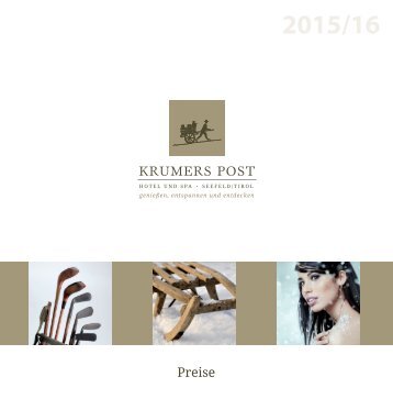 Preisliste 2015/16