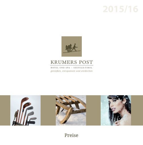 Preisliste 2015/16