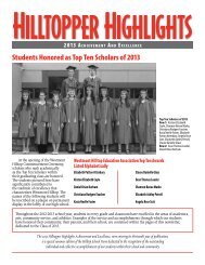 Hilltopper Highlights 2013 - Westmont Hilltop School District