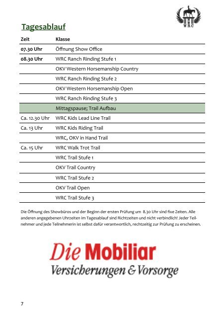 WRC ZO 2. Cup-Turnier OKV Movanorm Western Cup 14.06.2015 in Fehraltorf