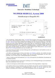 WUPPER-MODULE, System 2000 - IMT