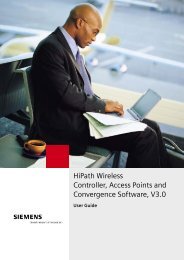 HiPath Wireless Controller User Guide