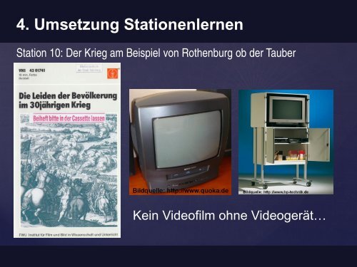 4. Umsetzung Stationenlernen - Lehrstuhl fÃ¼r Allgemeine ...