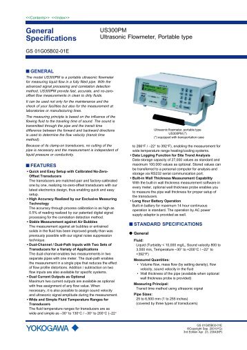 US300PM Portable Ultrasonic Flowmeter