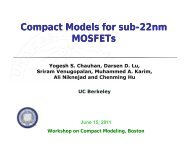 Compact Models for sub Compact Models for sub-22nm Compact ...