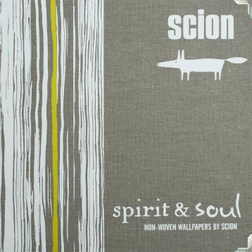 Tapetenkollektion SPIRIT & SOUL von Scion