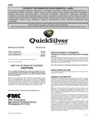 Solitare Herbicide 07-07-10 Commercial Label - FMC Professional ...