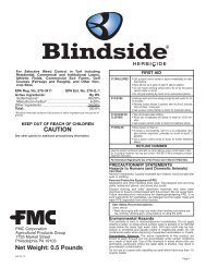 Blindside Herbicide 04-19-11 Commercial Label - FMC Professional ...