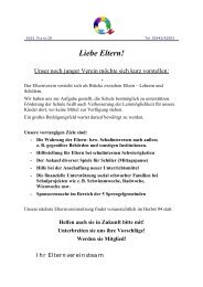 Liebe Eltern! - HS-Pians