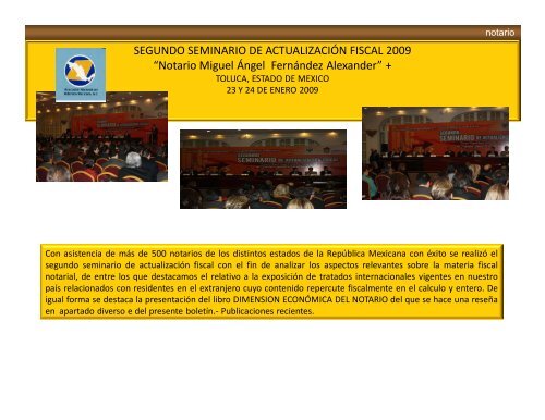 enero 2009 - Colegio de Notarios PÃºblicos del Estado de Nuevo LeÃ³n