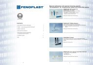 Special adhesives and special cleaning agents - Fenoplast ...