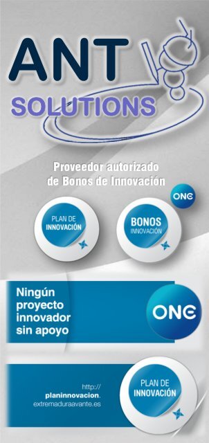 ANT SOLUTIONS. BONO TECNOLOGICO AVANTE