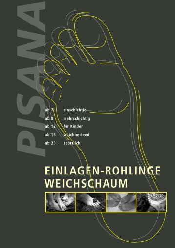 einlagen-rohlinge - Pisana