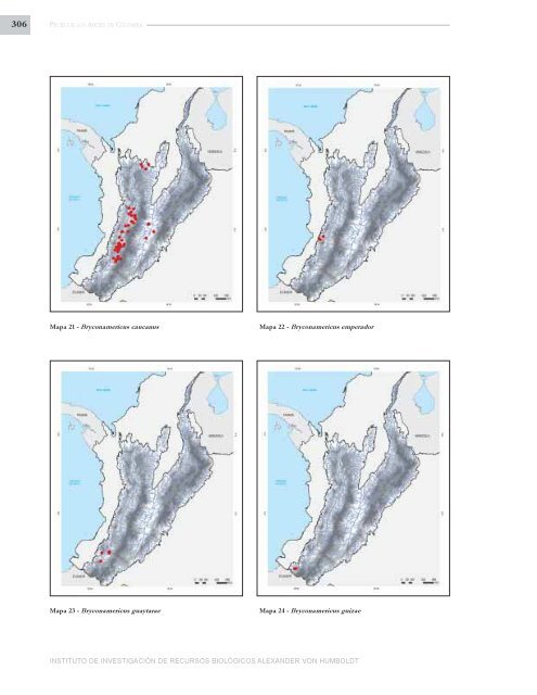 PECES DE LOS ANDES DE COLOMBIA - Instituto de InvestigaciÃ³n ...