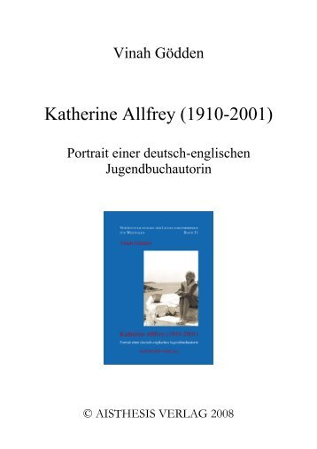 Katherine Allfrey (1910-2001)