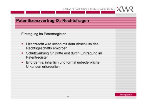 ppt Reis - Technologierecht