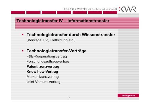 ppt Reis - Technologierecht