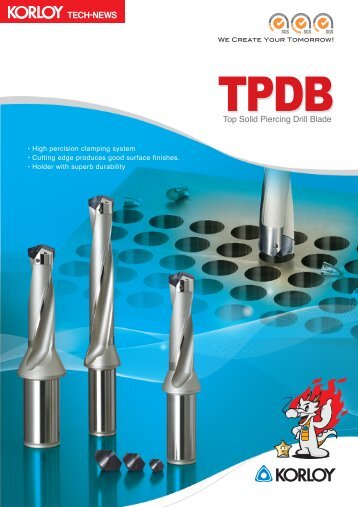 Top Solid Piercing Drill Blade - Tiger-Tools Kft.