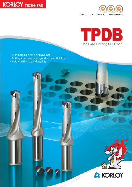 Top Solid Piercing Drill Blade - Tiger-Tools Kft.