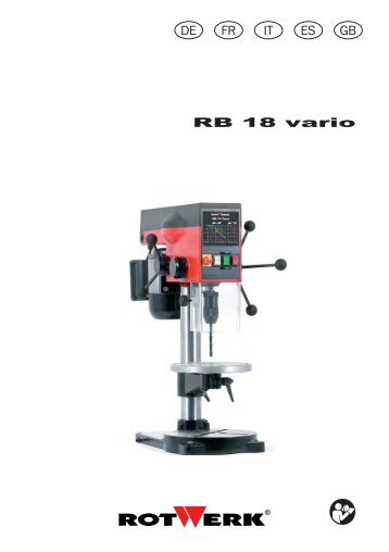 RB 18 vario DE FR IT ES GB - Rotwerk